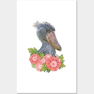 Shoebill Posters and Art